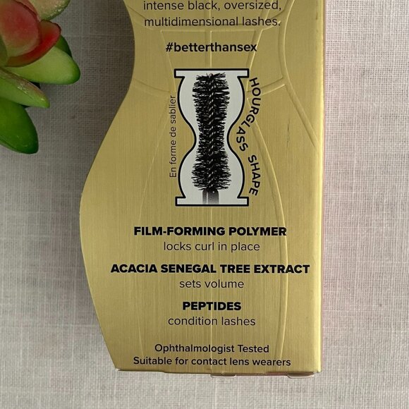 Too Faced Better Than Sex Black Mascara Full Size 0.27 Fl Oz - Picture 7 of 8